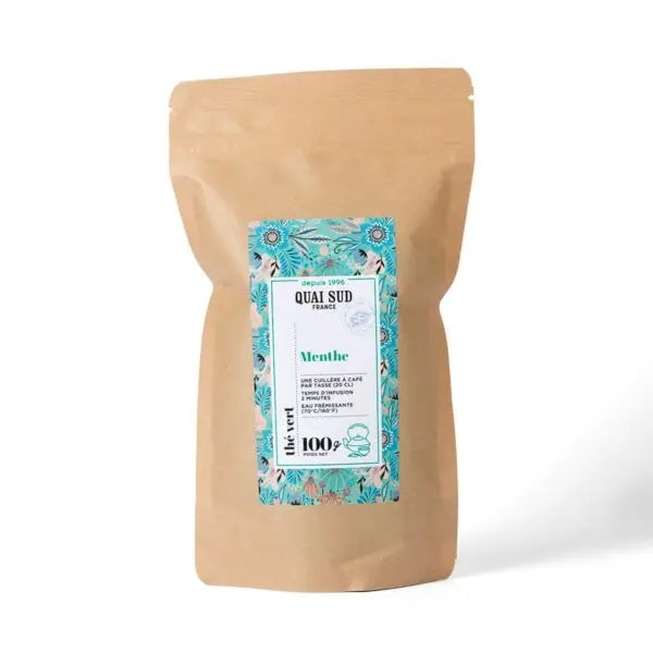 Sachet 100g de Thé Vert Menthe