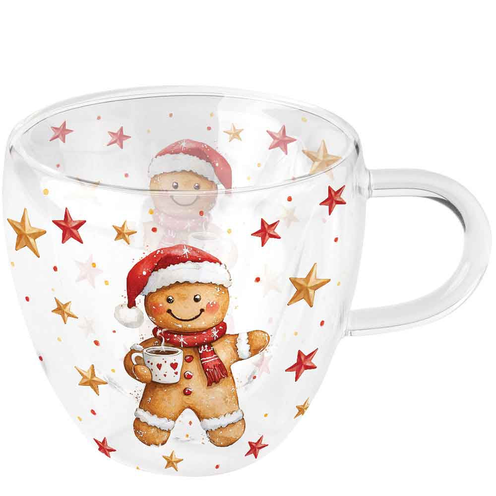 Verre double paroi Cocoa and Cookie en borosilicate – 200 ml
