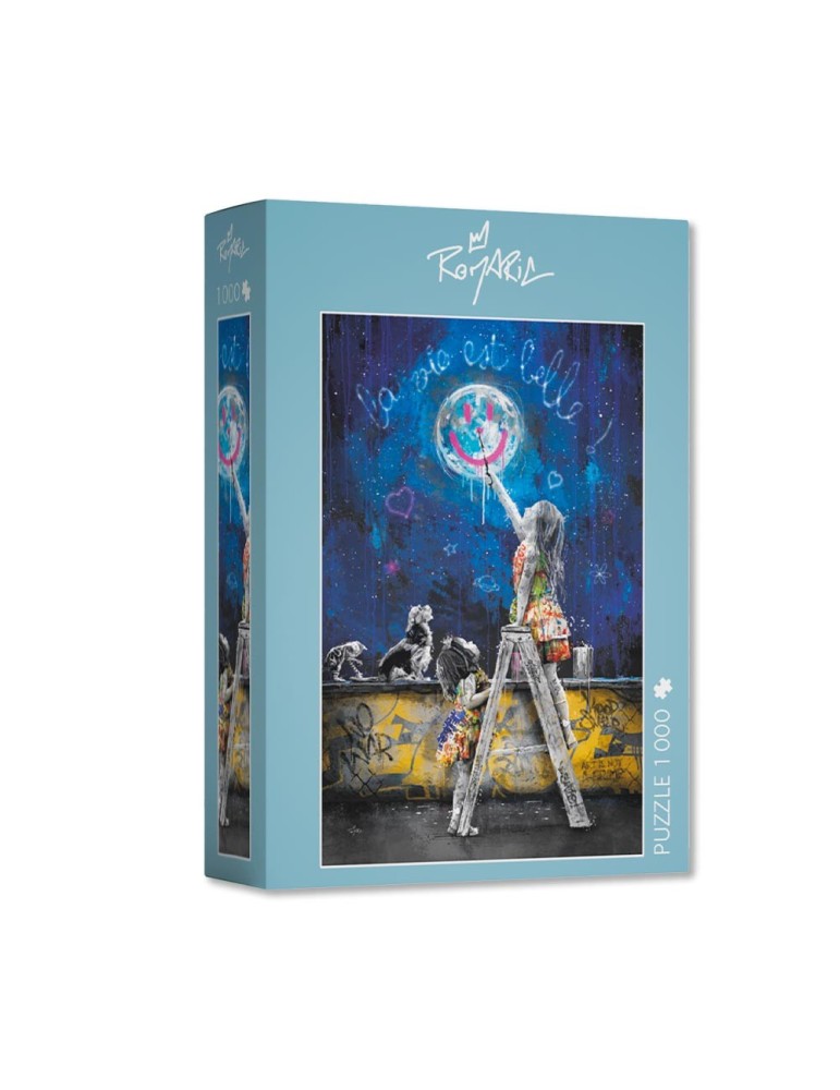Puzzle Les petites filles et la lune – Romaric – 1 000 pièces