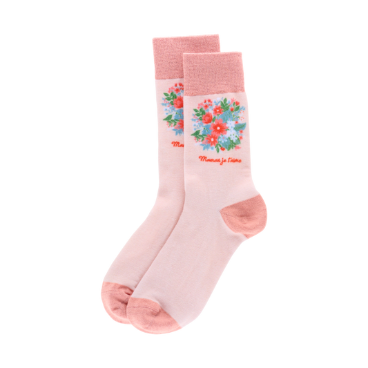 Chaussette maman je t'aime