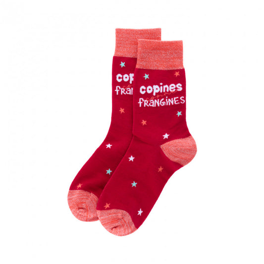 Chaussette copines frangines