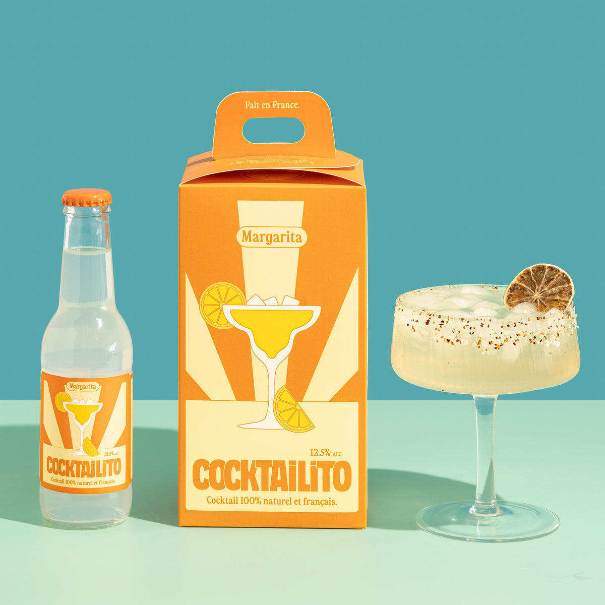 Margarita Cocktailito – avec alcool 12,5 % – 4 × 20 cl