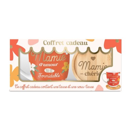 Coffret tasse mamie
