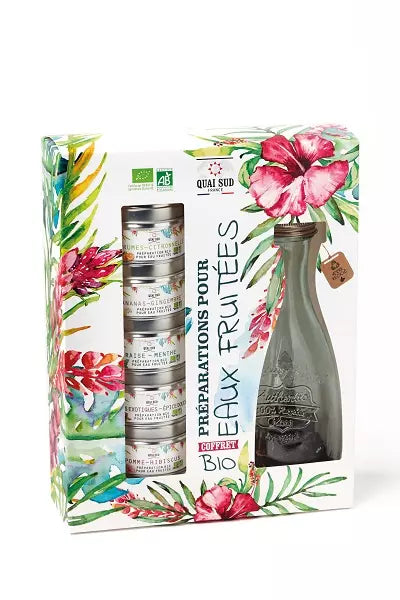 Coffret Préparations Pour Eaux Fruitées Bio