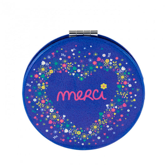 Miroir de poche Merci