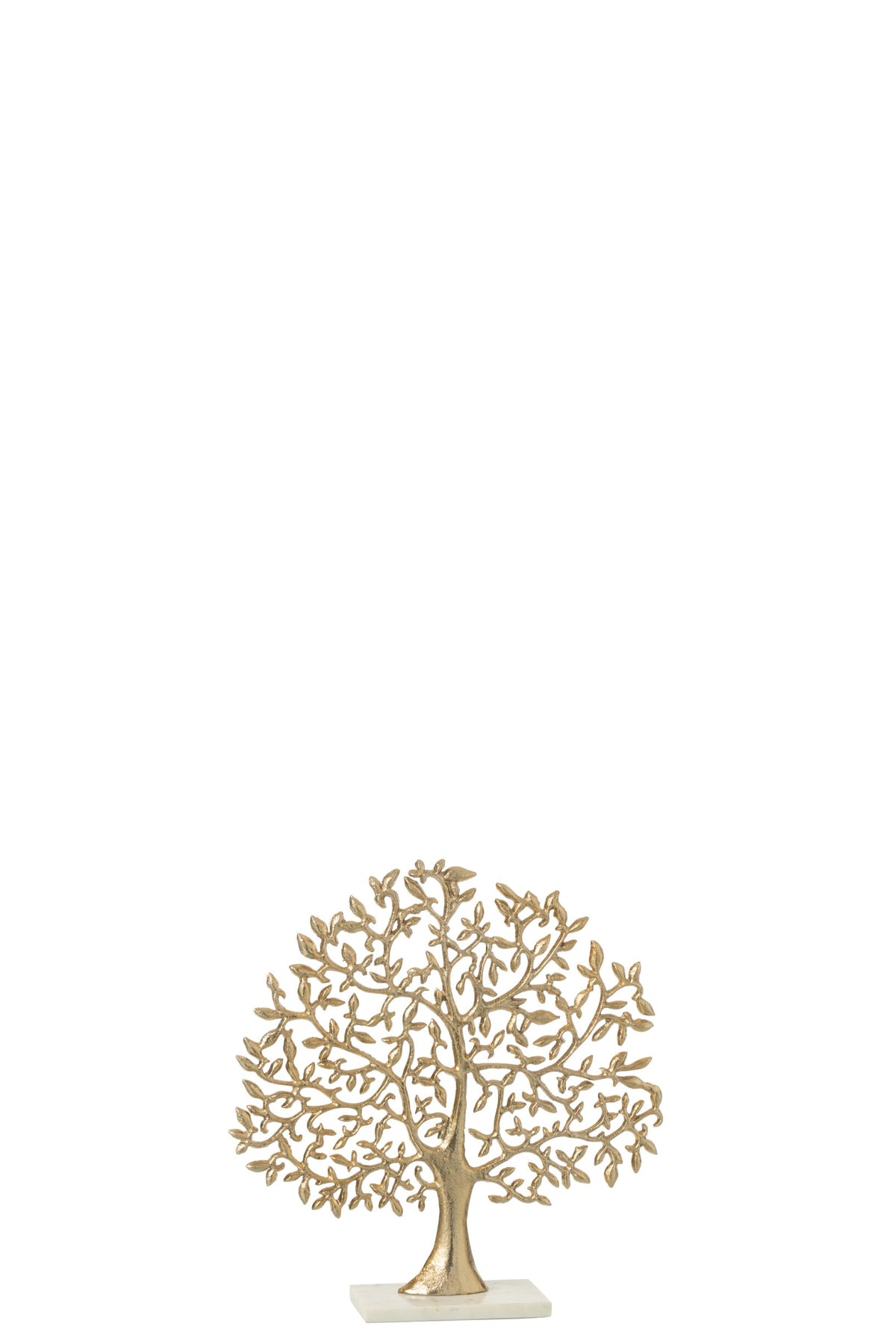 Arbre leaf aluminium doré s – J-line