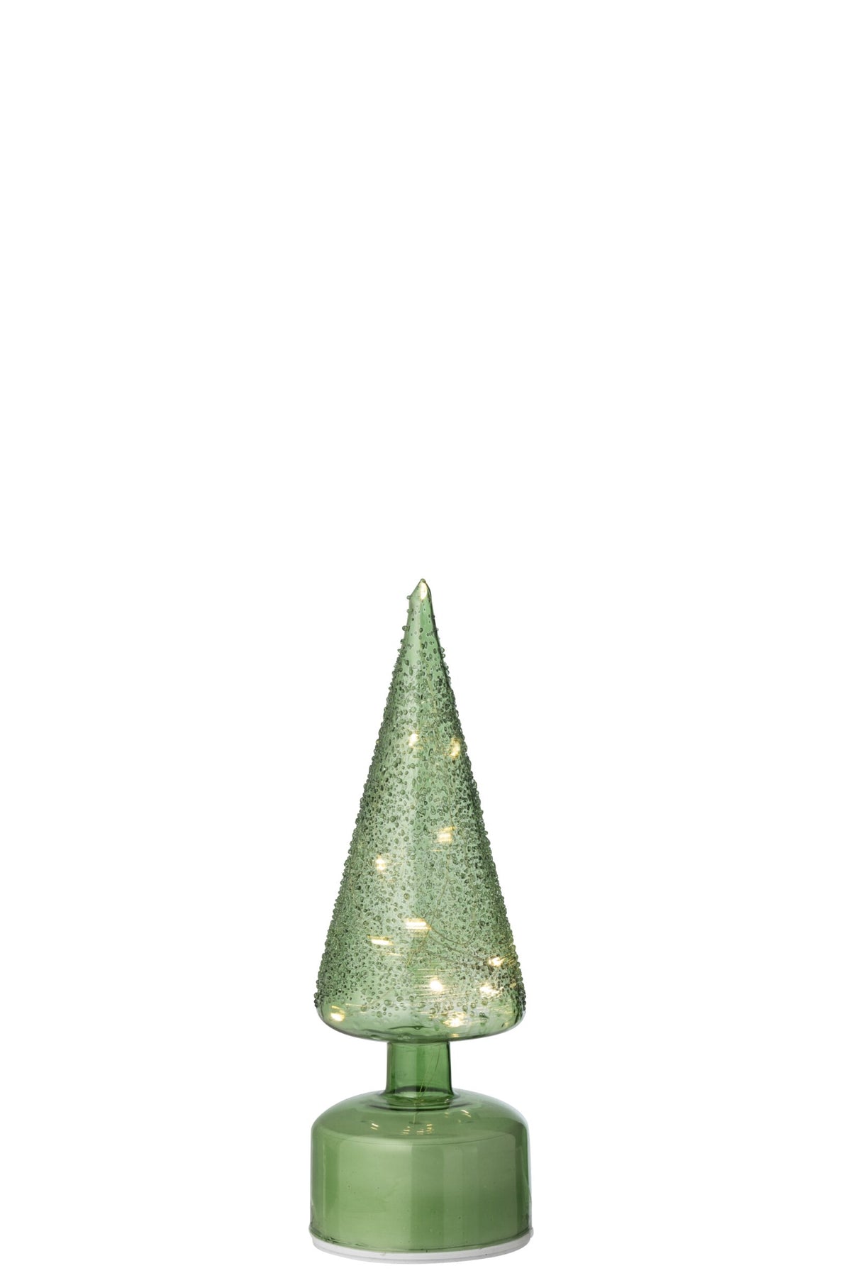 Arbre LED tournant verre vert s – J-line