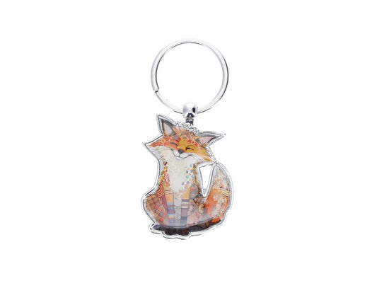Porte-clés renard en métal – Bug Art Kooks