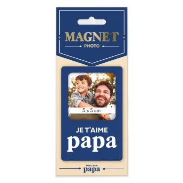 Magnet Photo "Papa je t'aime"