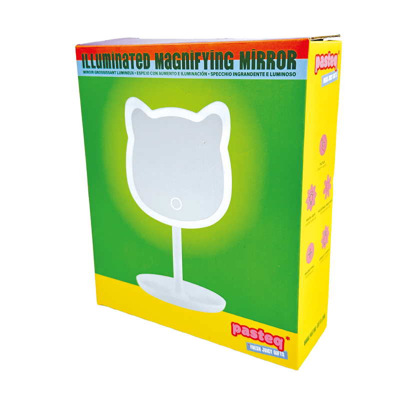 Miroir grossissant chat