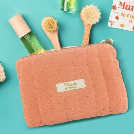 Pochette gaze de coton mamie