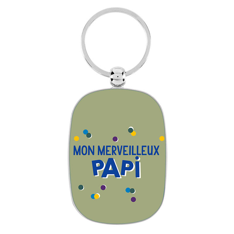 PORTE CLÉS PAPI MERVEILLEUX