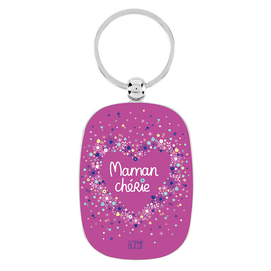 Porte clé maman chérie