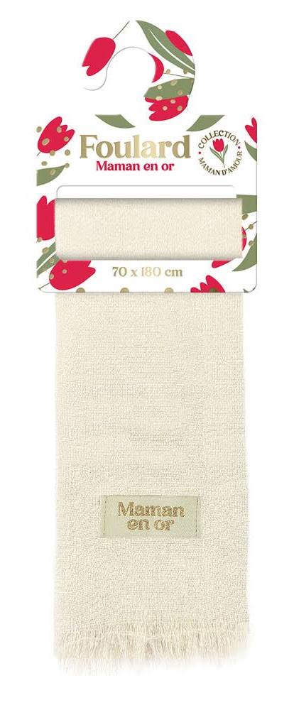 Foulard paillette maman