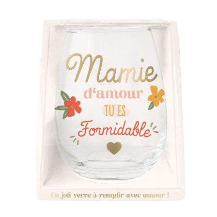 Verre mamie d'amour