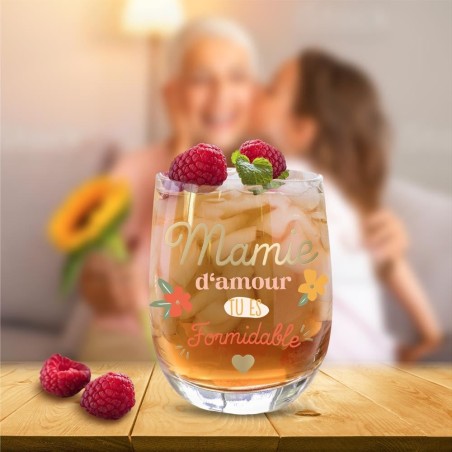 Verre mamie d'amour