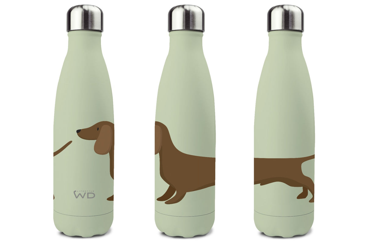 Bouteille isotherme chiens 500 ml en inox