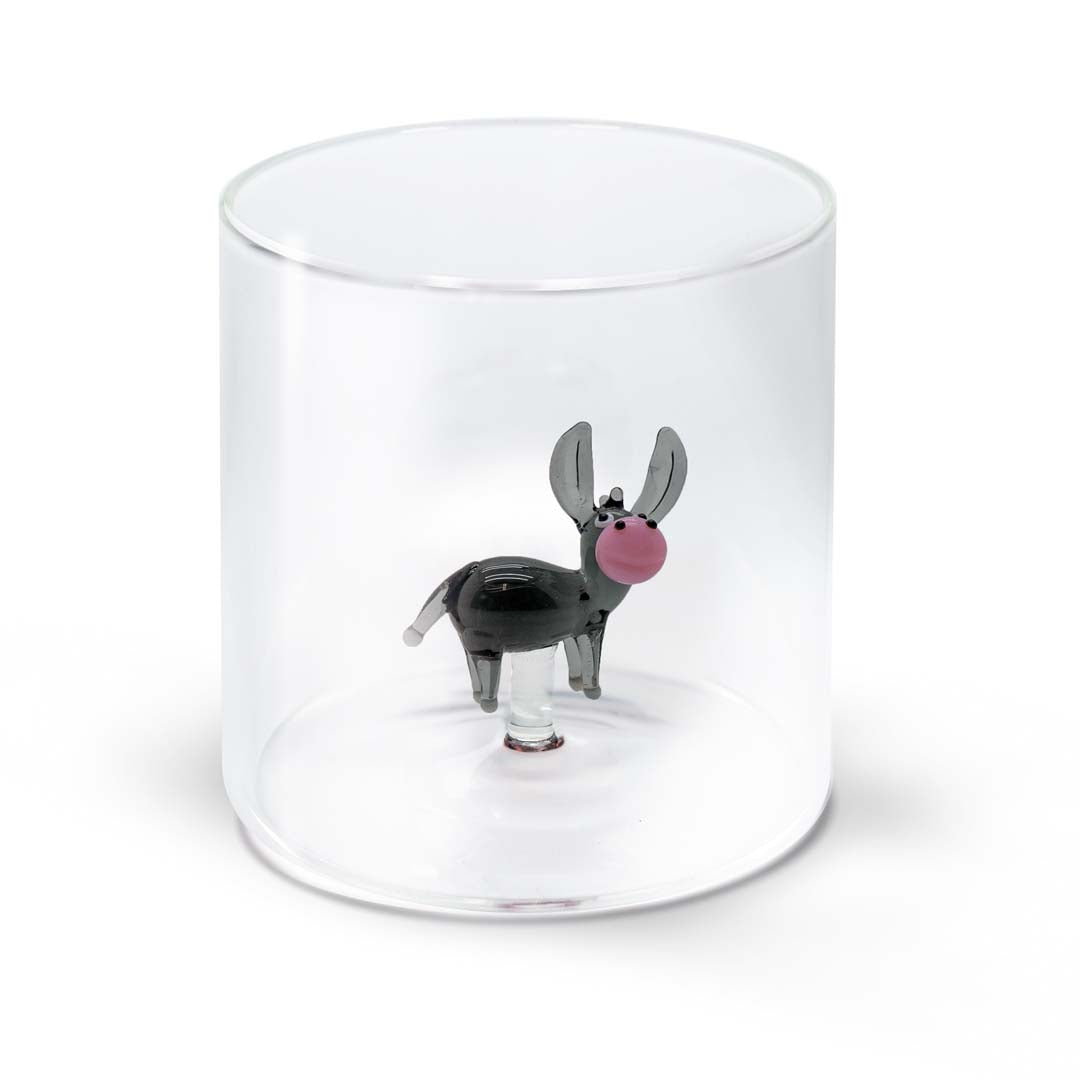 Verre âne à figurine en borosilicate 250 ml