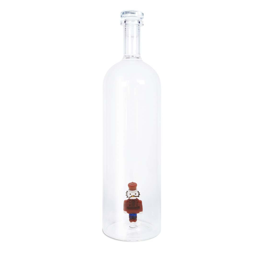 Bouteille de Noël casse-noisette en verre 1,2 L