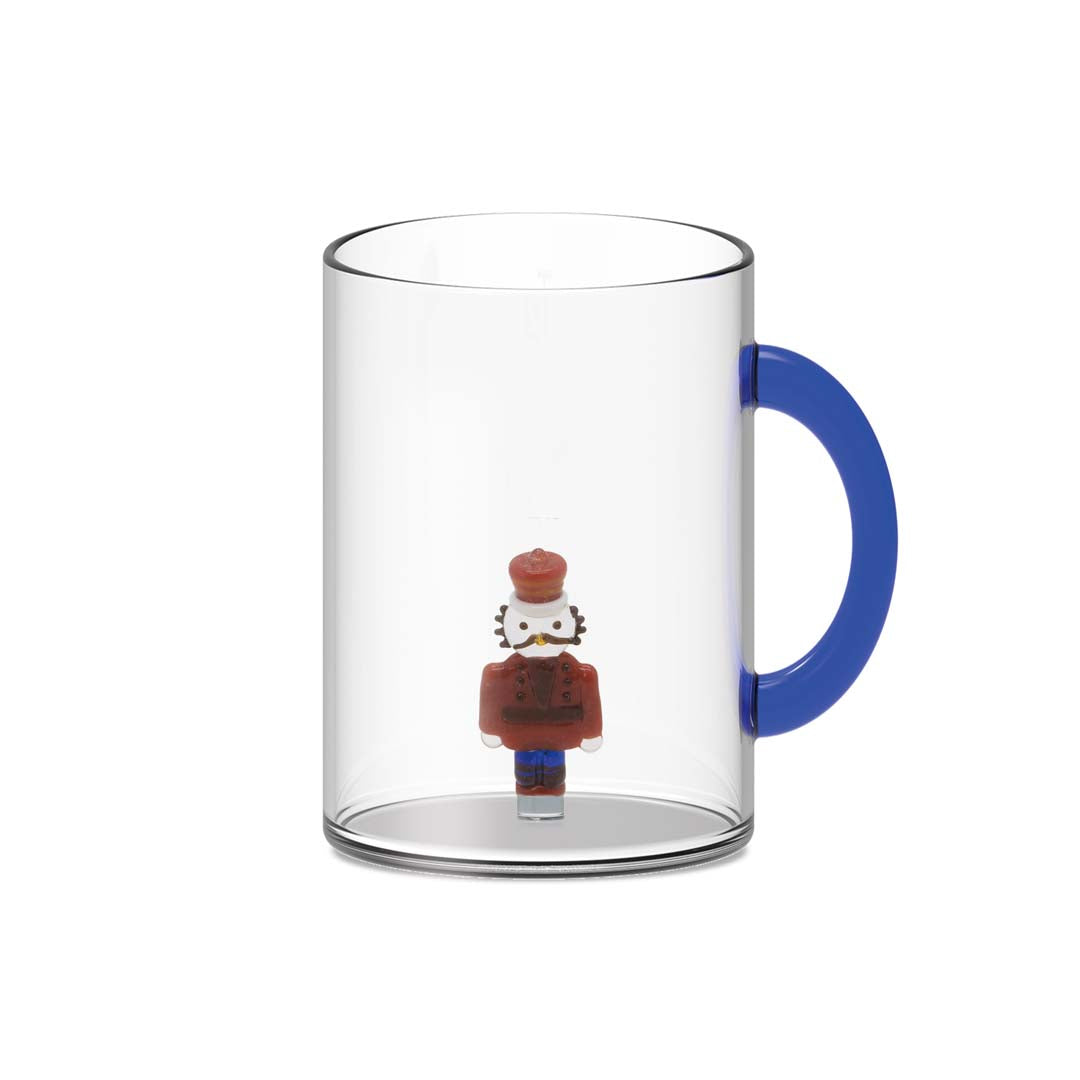 Mug de Noël casse-noisette en verre 420 ml
